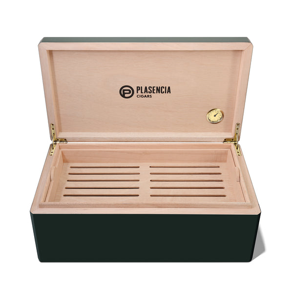 Plasencia Cigars Luxury Humidor – Black & Green Editions