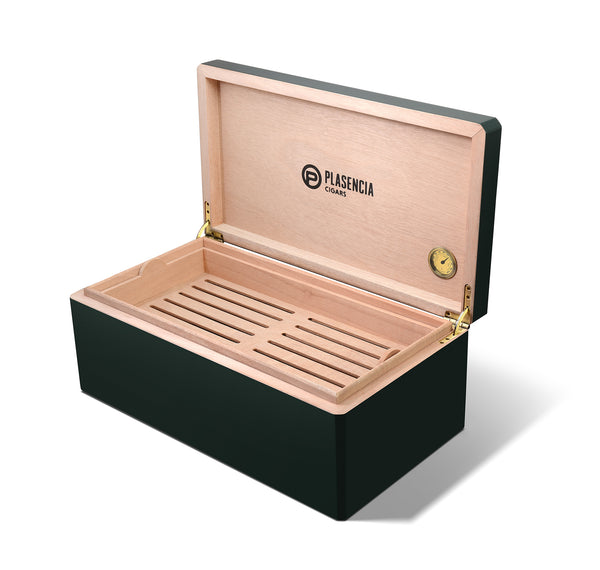 Plasencia Cigars Luxury Humidor – Black & Green Editions